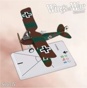 WINGS OF WAR MINIATURES SERIE 4 - RUMPLER C.IV C. (8012/17)                