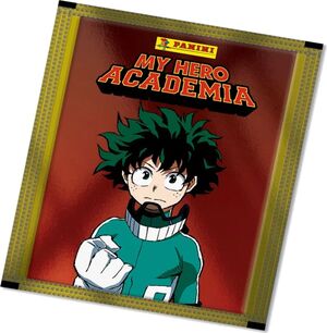 MY HERO ACADEMIA SOBRE CROMOS