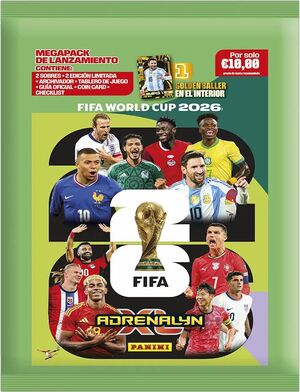 FIFA WORLD CUP 2026 ADRENALYN XL - MEGAPACK