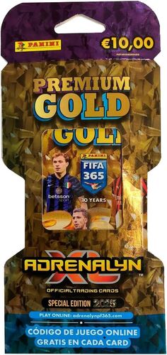 FIFA 365 ADRENALYN XL 2025 SOBRE PREMIUM GOLD