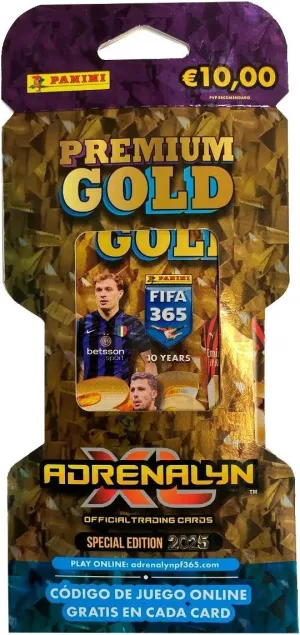 FIFA 365 ADRENALYN XL 2025 SOBRE PREMIUM GOLD