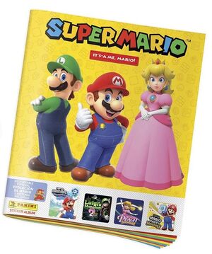 SUPER MARIO IT S-A ME, MARIO! ALBUM + 4 SOBRES