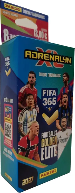 FIFA 365 ADRENALYN 2027 TRADING CARDS ECOBLISTER DE 8 SOBRES