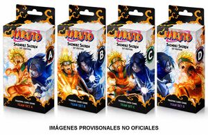 NARUTO MYTHOS TCG SET 2 SHINOBI SHIREN 1ST EDITION TEAM SET D (INGLÉS)