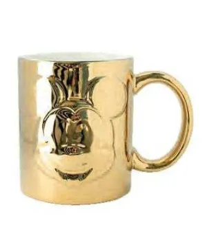 MICKEY MOUSE TAZA DELUXE RELIEF DORADO                                     