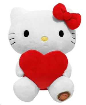 SANRIO PELUCHE HELLO KITTY HEARTH 24 CM