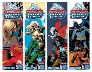 DC HEROCLIX: JUSTICE LEAGUE BOOSTER                                        