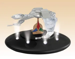 STAR TREK 40 ANIVERSARIO NAVE KLINGON BIRD OF PRAY 8X13X13CM CON LUZ       