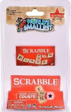 SCRABBLE WORLD´S SMALLEST (MINI SCRABBLE)