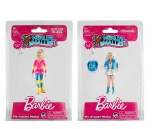 BARBIE WORLD´S SMALLEST PATINADORA Y COWGIRL (MINI BARBIE)