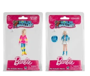 BARBIE WORLD´S SMALLEST PATINADORA Y COWGIRL (MINI BARBIE)