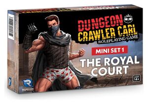DUNGEON CRAWLER CARL RPG SET DE MINIATURAS 1 THE ROYAL COURT