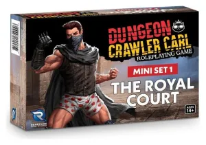 DUNGEON CRAWLER CARL RPG SET DE MINIATURAS 1 THE ROYAL COURT