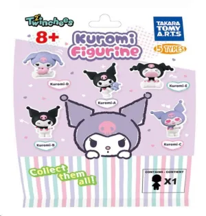 SANRIO TWINCHEES KUROMI MINI FIGURAS 5 CM