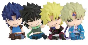 JOJO´S BIZZARE ADVENTURE MINIFIGURAS TWINCHEES LIL´SLEEPERS 5 CM