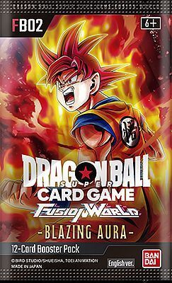 DRAGON BALL SUPER CARD GAME FUSION WORLD BOOSTER FB02 BLAZING AURA