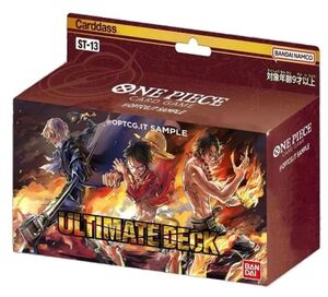ONE PIECE CARD GAME STARTER DECK ST13 THE THREE BROTHERS (INGLÉS)