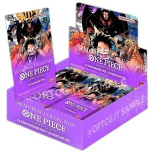 ONE PIECE CARD GAME BOOSTER EB01 MEMORIAL COLLECTION (INGLÉS)