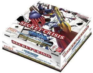 DIGIMON CARD GAME BOOSTER BT17 SECRET CRISIS SOBRE