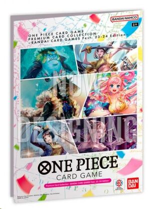 ONE PIECE CARD GAME PREMIUN CARD COLECCTION FEST 23-24 EDICION INGLES