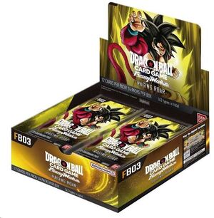 DRAGON BALL SUPER CARD GAME FUSION WORLD BOOSTER FB03 RAGING RDAR
