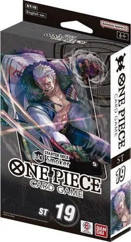 ONE PIECE CARD GAME STARTER DECK ST19 SMOKER NEGRO (INGLÉS)