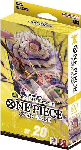 ONE PIECE CARD GAME STARTER DECK ST20 KATAKURI AMARILLO (INGLÉS)