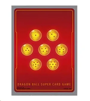 DRAGON BALL SUPER CARD GAME FUSION WORLD ACCESORIES SET 02 STANDARS RED (64)