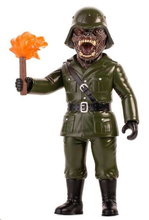 UN HOMBRE LOBO AMERICANO EN LONDRES SOFT VINYL FIGURA NIGHTMARE DEMON MUTANT 25 CM