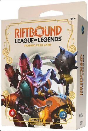 RIFTBOUND LOL TCG SPIRITFORGED CHAMPION DECK RUMBLE