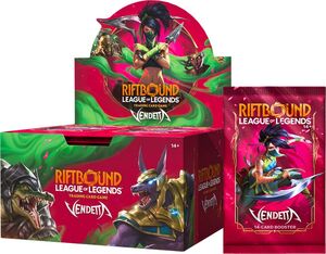 RIFTBOUND LOL TCG VENDETTA BOOSTER