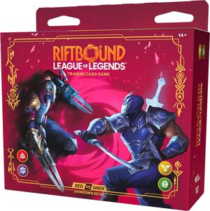 RIFTBOUND LOL TCG VENDETTA SHOWDOWN DECK ZED VS SHEN
