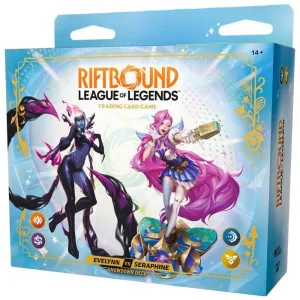 RIFTBOUND LOL TCG RADIANCE SHOWDOWN DECK EVELYNN VS SERAPHINE