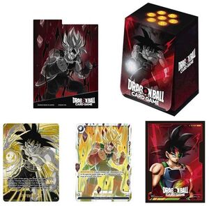 DRAGON BALL SUPER CARD GAME FUSION WORLD OFFICIAL CARD CASE AND CARD SLEEVES SET 01 BARDOCK