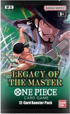 ONE PIECE CARD GAME BOOSTER OP12 LEGACY OF THE MASTER (INGLÉS)