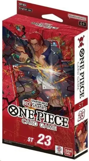 ONE PIECE CARD GAME STARTER DECK ST23 RED SHANKS (INGLÉS)