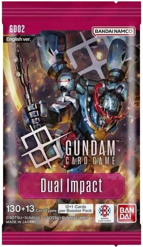 GUNDAM TCG BOOSTER GD02 DUAL IMPACT (INGLÉS)