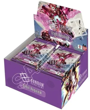 GUNDAM TCG BOOSTER GD03 STEEL REQUIEM (INGLÉS)