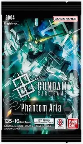 GUNDAM TCG BOOSTER GD04 PHANTOM ARIA (INGLÉS)