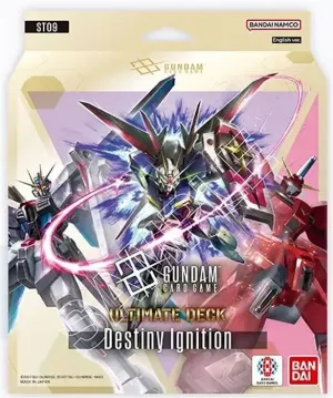 GUNDAM TCG ULTIMATE DECK ST09 DESTINY IGNITION (INGLÉS)