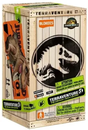 JURASSIC WORLD TERRAVENTURE VERSION 01 DINOSAUR CAPTURE OPERATION CAJA SORPRESA