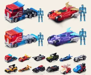 TRANSFORMERS WHEELS VERSIÓN 01 ROLL OUT! CAJA SORPRESA