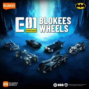 BLOKEES WHEELS E01 BATMAN GOTHAM VELOCITY CAJA SORPRESA