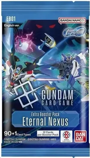 GUNDAM TCG EXTRA BOOSTER EB01 ETERNAL NEXUS (INGLÉS)