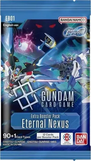 GUNDAM TCG EXTRA BOOSTER EB01 ETERNAL NEXUS (INGLÉS)