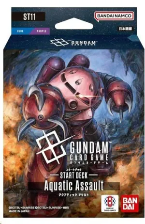GUNDAM TCG STARTER DECK ST11 AQUATIC ASSAULT (INGLÉS)