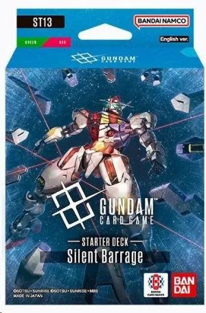GUNDAM TCG STARTER DECK ST13 SILENT BARRAGE (INGLÉS)