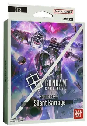 GUNDAM TCG STARTER DECK ST13 SILENT BARRAGE (INGLÉS)