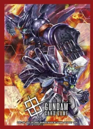 GUNDAM TCG OFFICIAL CARD SLEEVE 02 GOD GUNDAM VS MASTER GUNDAM
