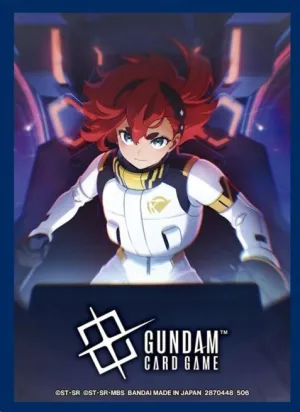 GUNDAM TCG OFFICIAL CARD SLEEVE 02 SULETTA MERCURY